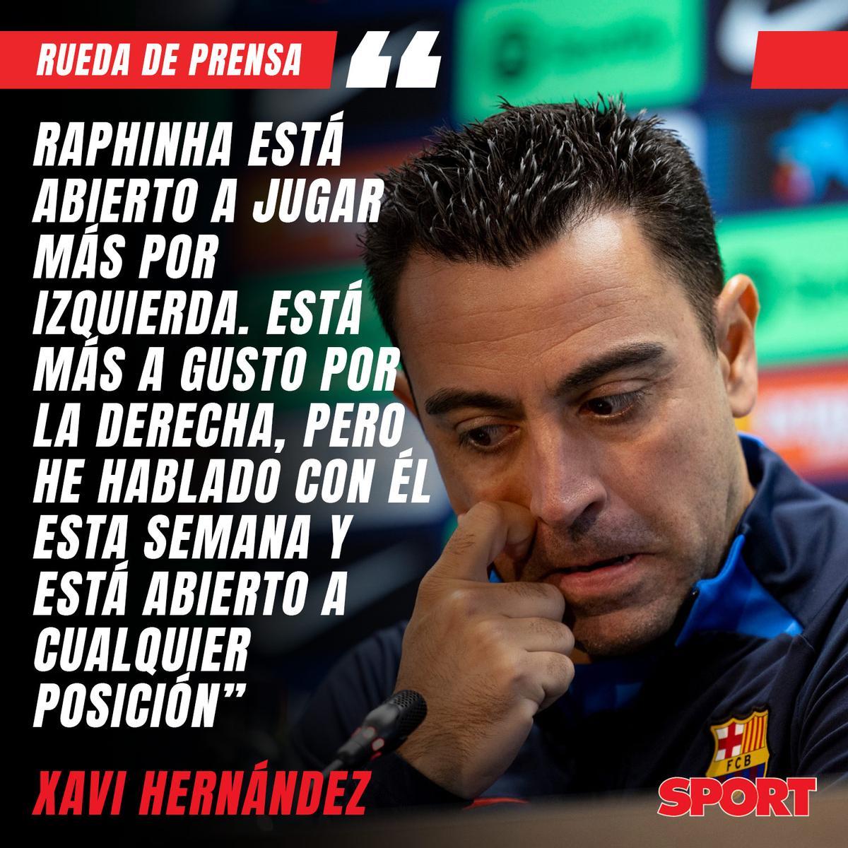 Del elogio a Mateu al 'plan' con Yamal: las frases de Xavi en rueda de prensa Del elogio a Mateu al 'plan' con Yamal: las frases de Xavi en rueda de prensa