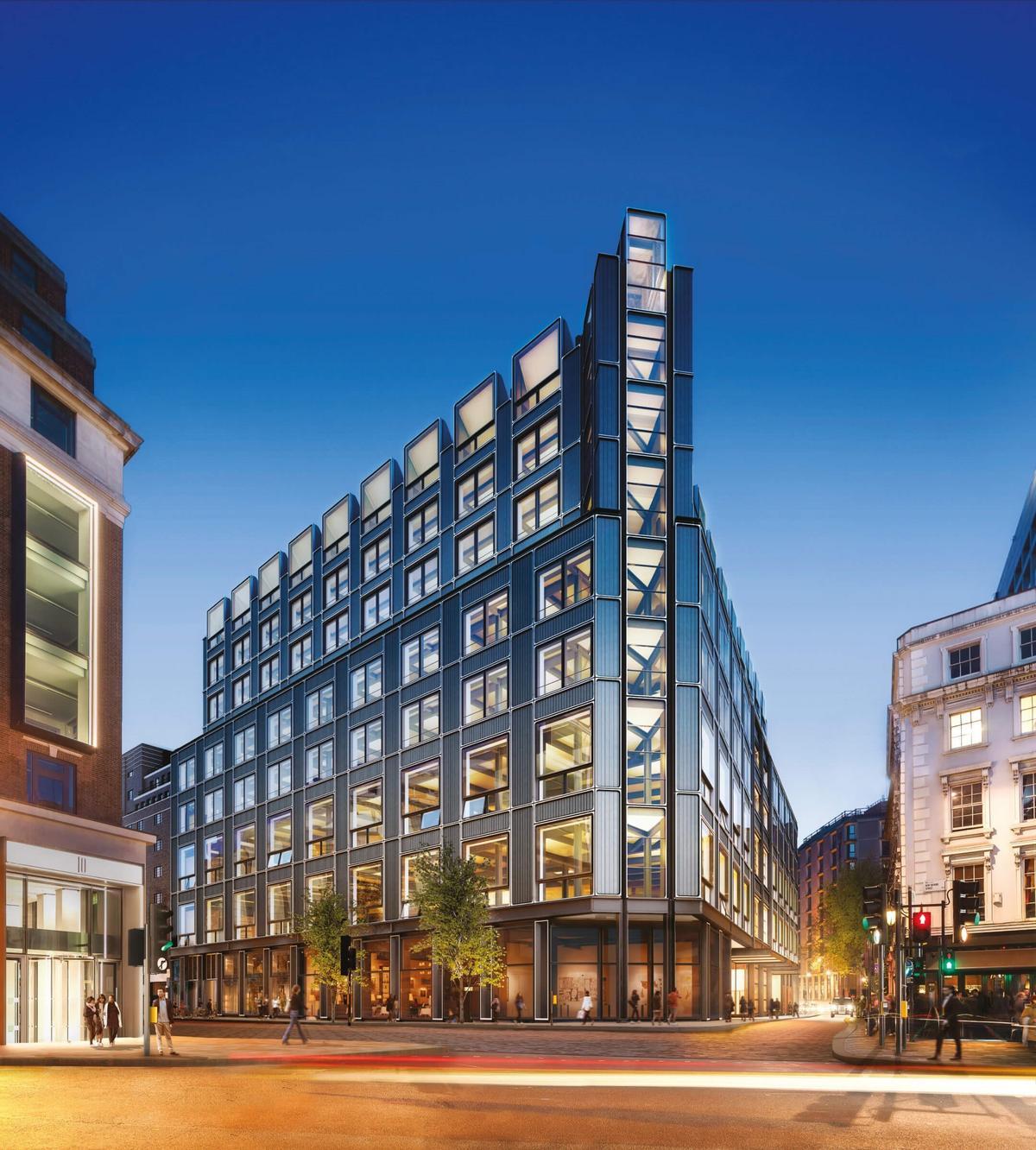 Edificio The Post Building en Londres.