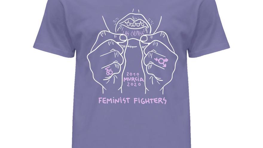 Feminist Fighters, la camiseta murciana para este 8M