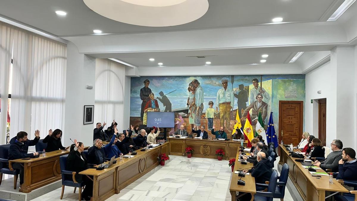 Pleno del Ayuntamiento de Rincón de la Victoria