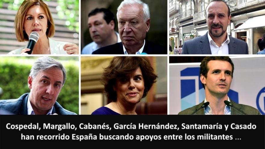 Las anécdotas más curiosas de los candidatos del PP durante la campaña