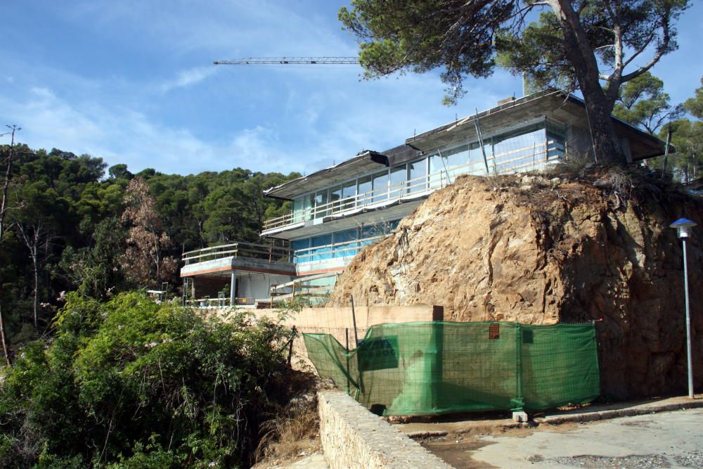 El xalet de luxe a la cala del Golfet de Calella de Palafrugell