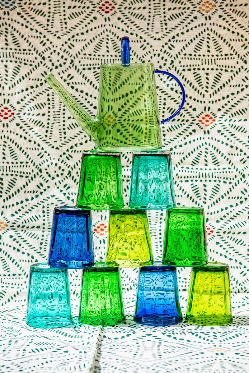 Vasos de colores