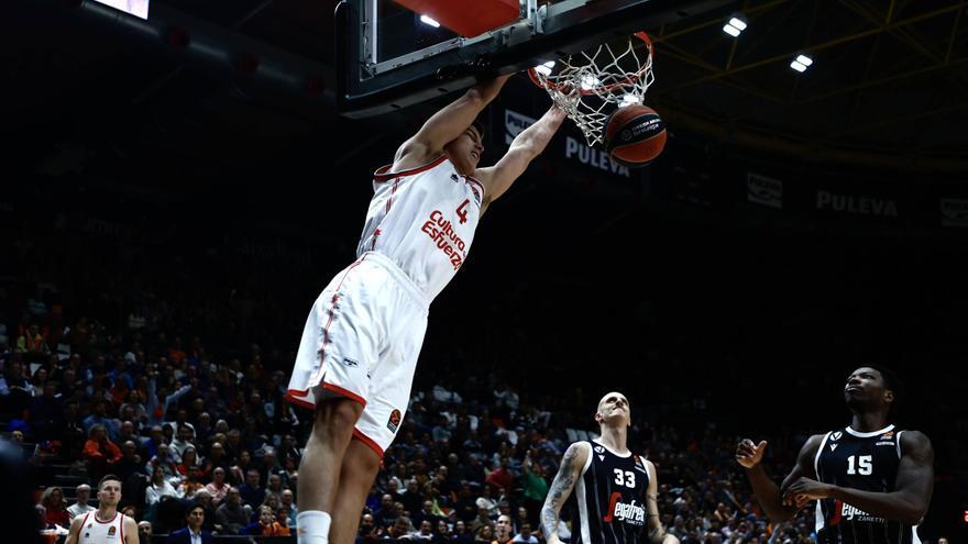 Valencia Basket-Virtus Bolonia: Los taronja se desquitan ante su afición dando una lección de carácter