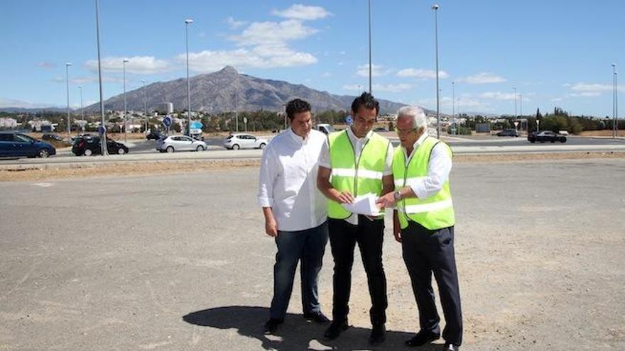 Miguel Díaz, Rafael Piña y Manuel García.