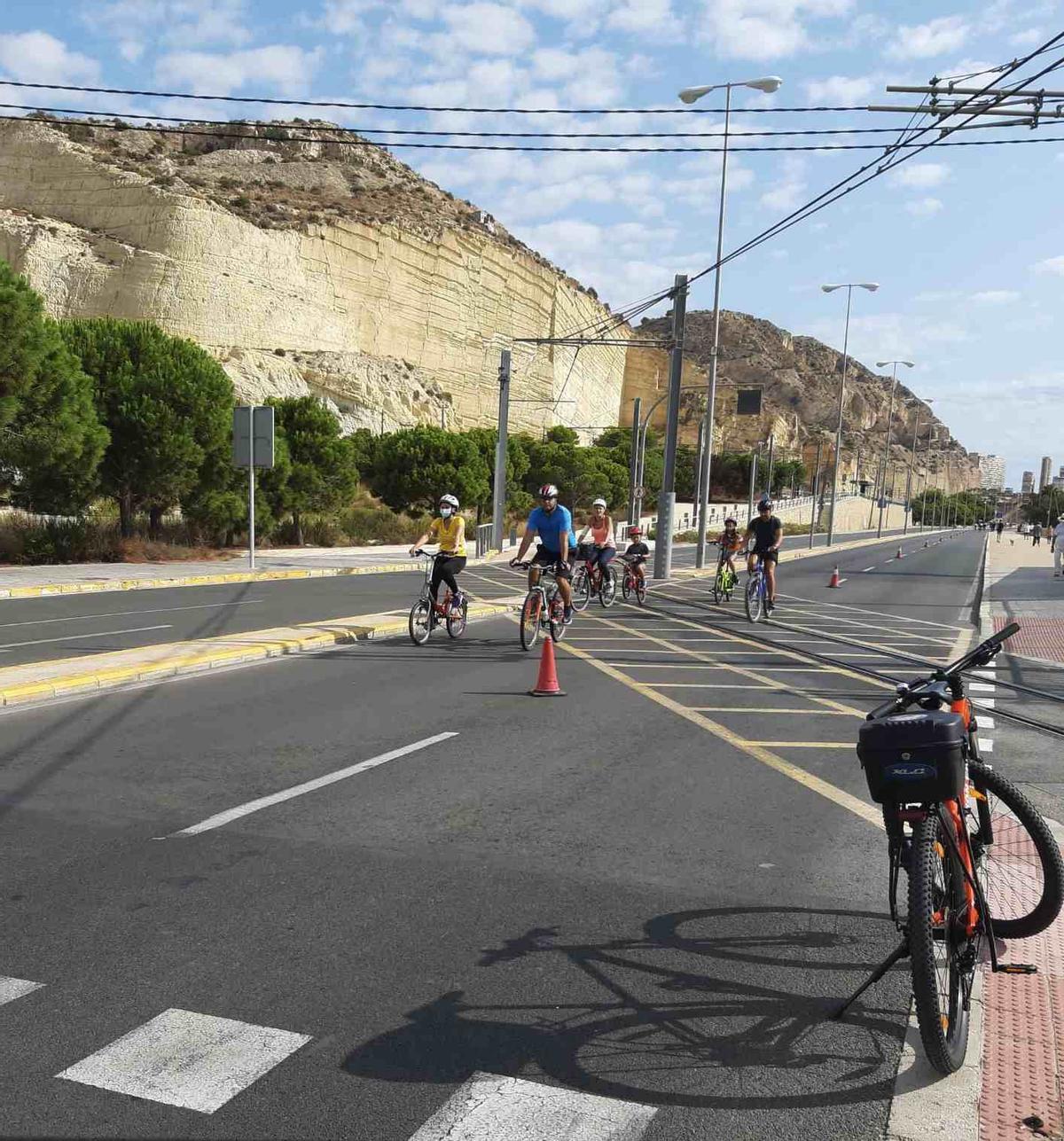 Ciclovía, edición 2020, imagen de archivo.