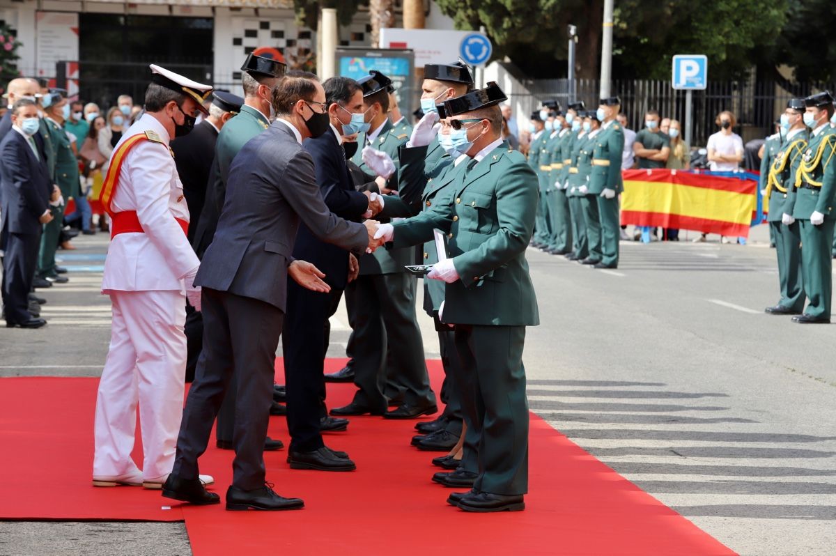 La Guardia Civil honra a su patrona en Murcia