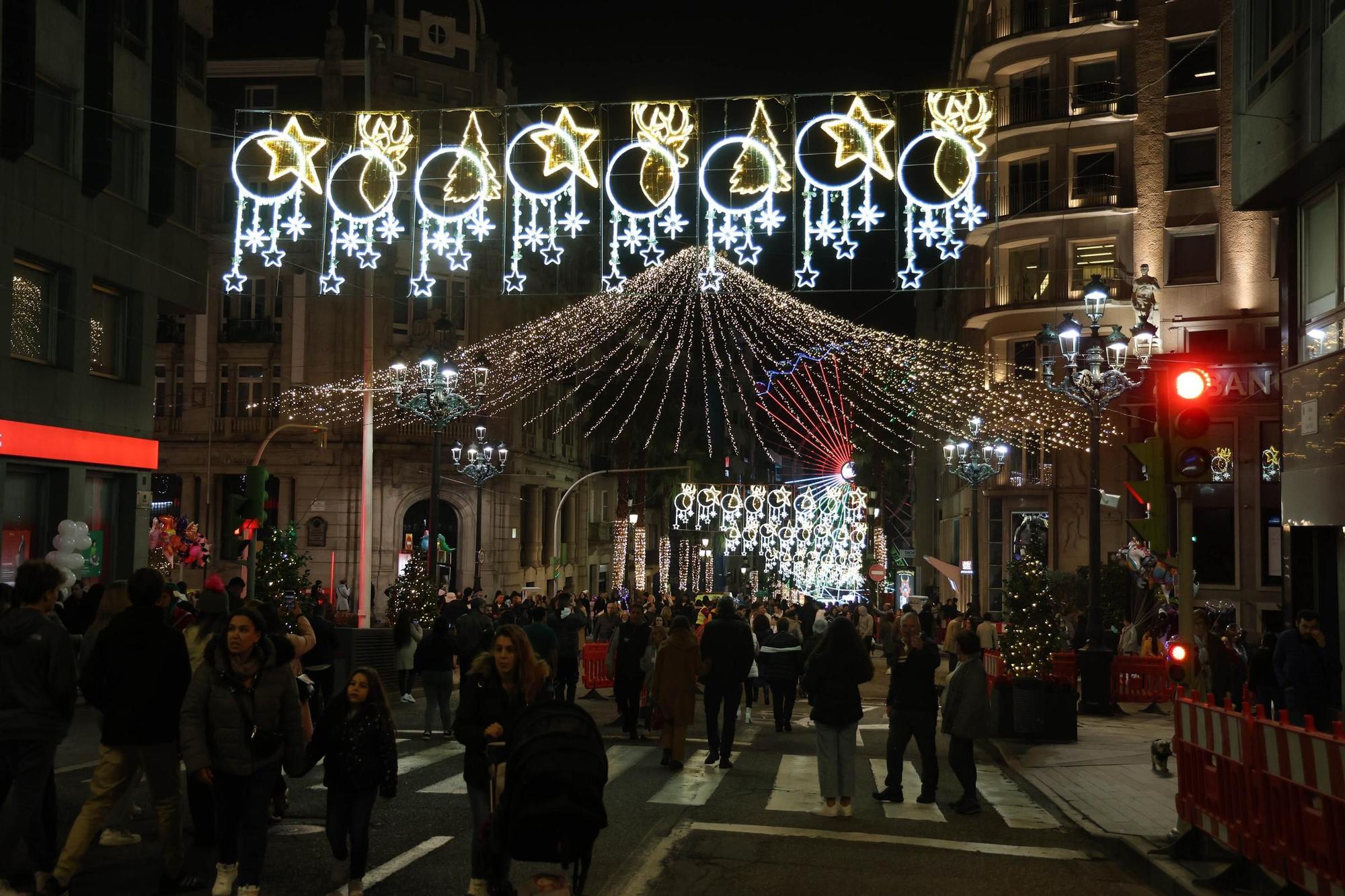 La Navidad de Vigo ya deslumbra al mundo