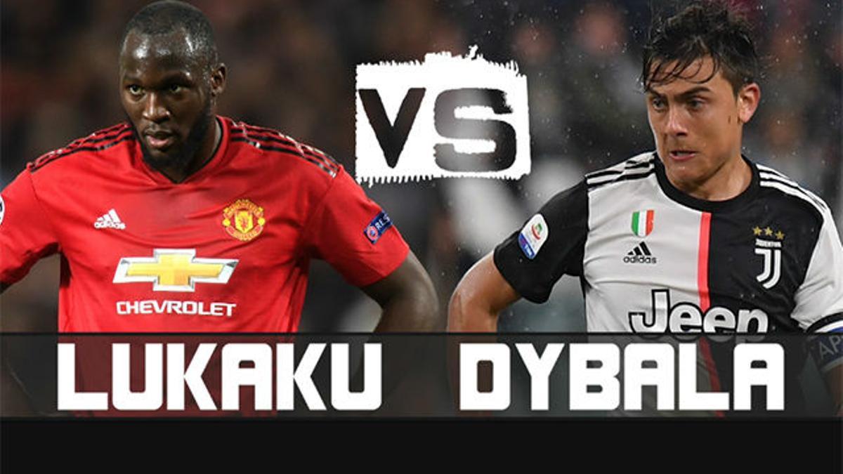 El cara a cara entre Lukaku y Dybala