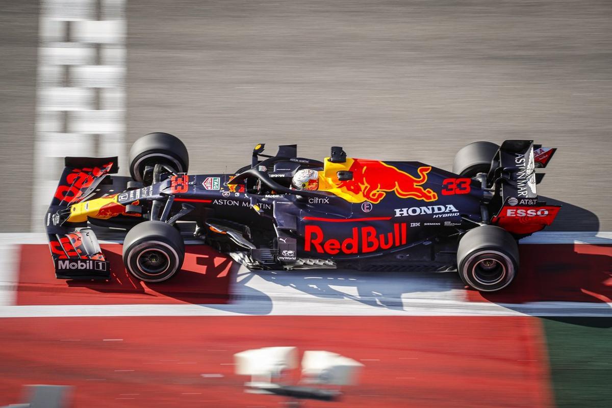 33 VERSTAPPEN Max (nld), Aston Martin Red Bull Racing Honda RB16, action during the Formula 1 VTB Russian Grand Prix 2020, from September 25 to 27, 2020 on the Sochi Autodrom, in Sochi, Russia - Photo FranÃ§ois Flamand / DPPI