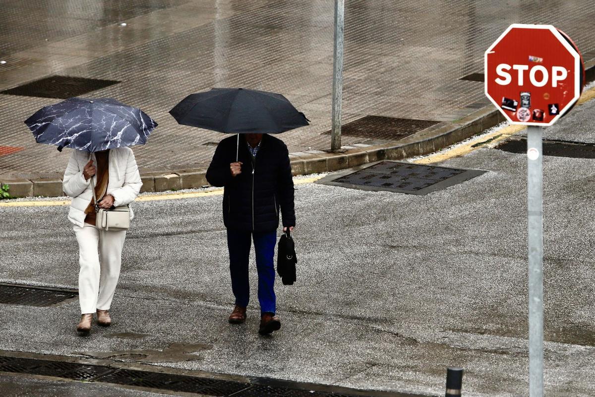 Aemet anuncia lluvias para este fin de semana en la provincia de Málaga.