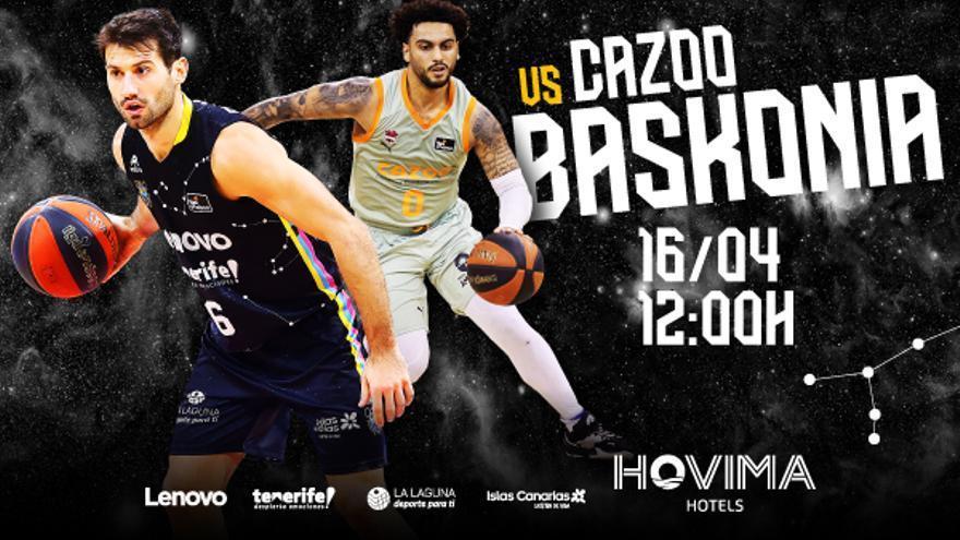 SORTEO | EL DÍA te lleva al partido del Lenovo Tenerife - Cazoo Baskonia