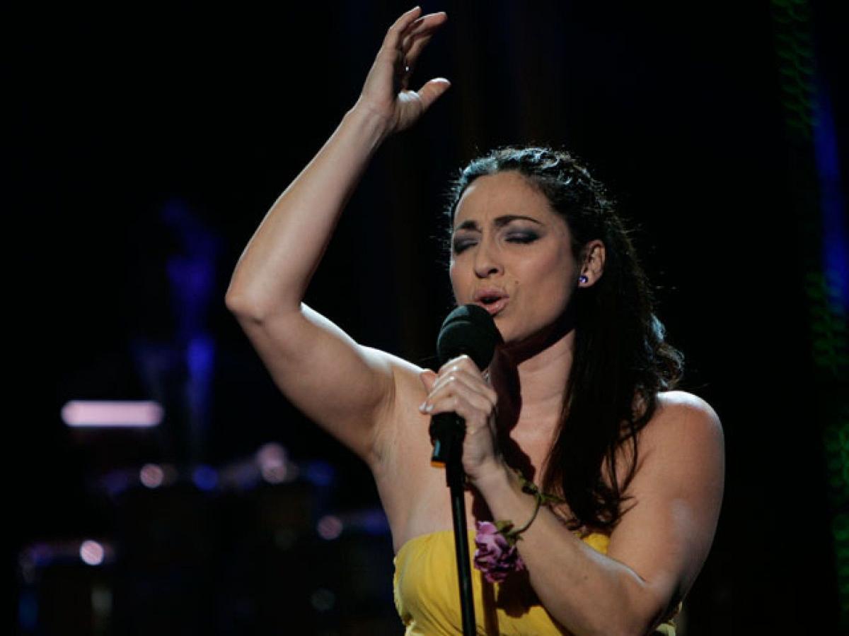 La oriolana Esmeralda Grao, durante su paso por el programa Destino Eurovisión, en una imagen de archivo