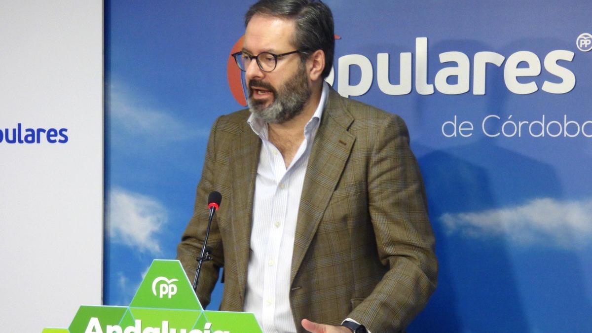 El presidente del PP de Córdoba, Adolfo Molina.