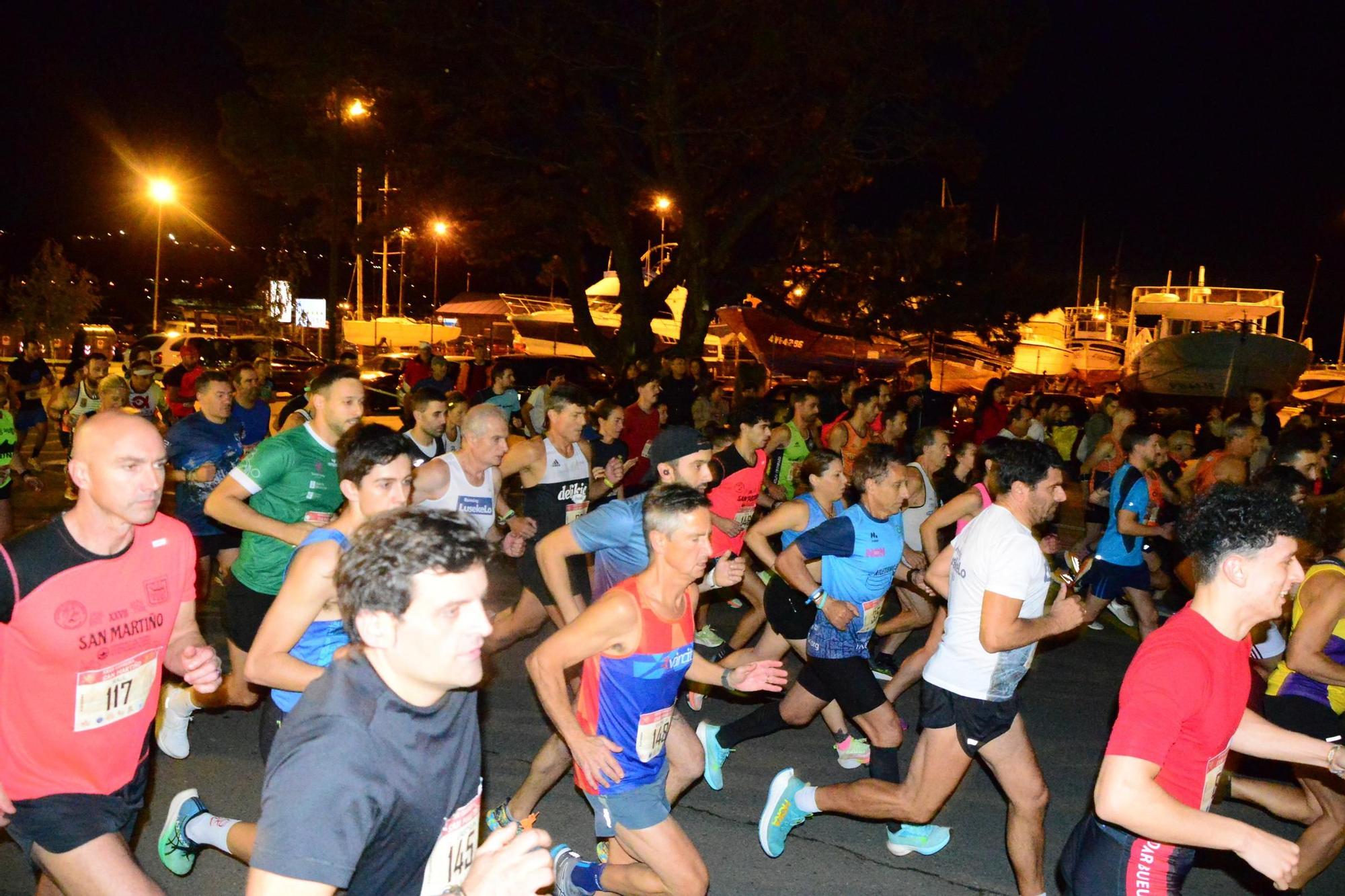 La XXVII Carreira Pedestre de San Martiño de Bueu