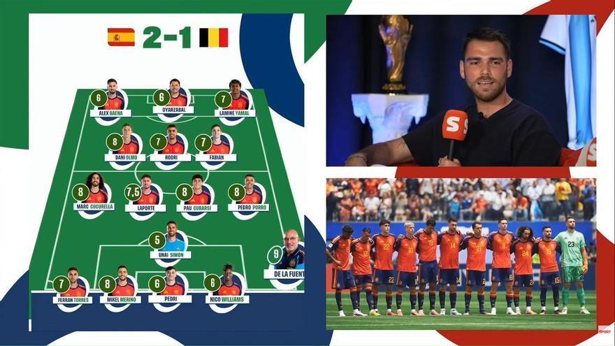 El 1x1 de España contra Bélgica | Sport Mundial 1x19