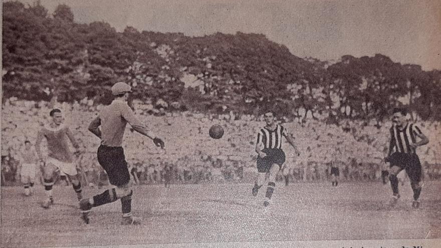 Matthias Sindelar vs. Giuseppe Meazza, final de la &#039;Copa de Europa&#039; de 1933