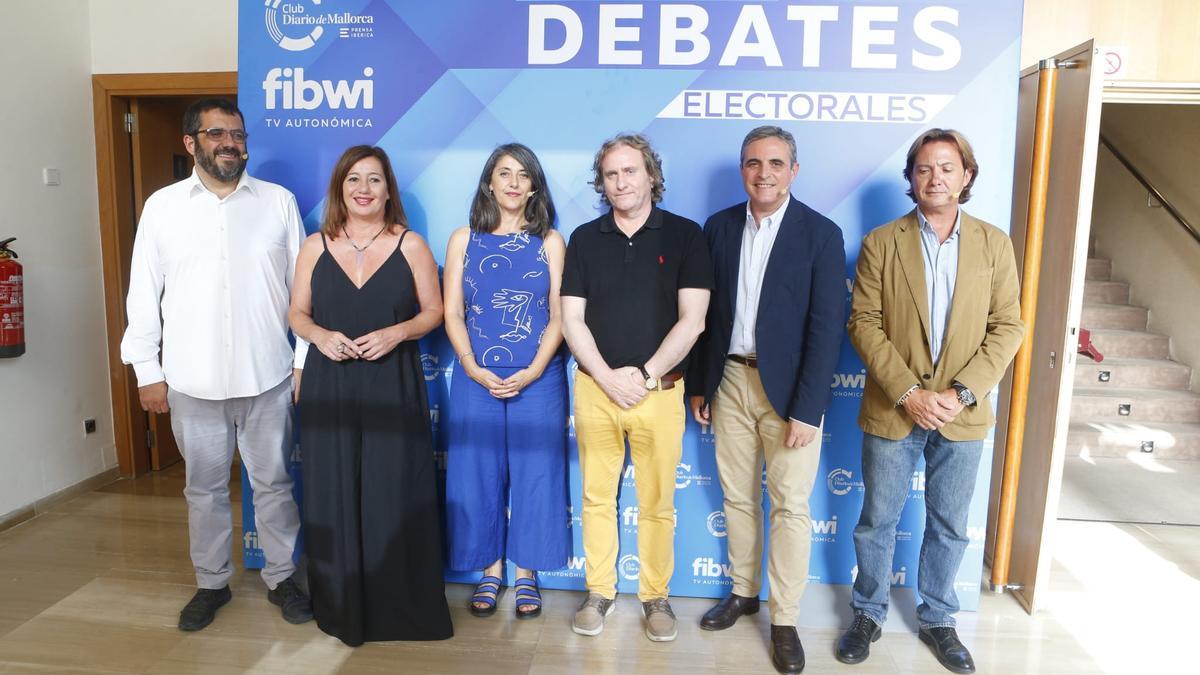 Debate de los candidatos por Baleares a las elecciones generales en el Club Diario de Mallorca