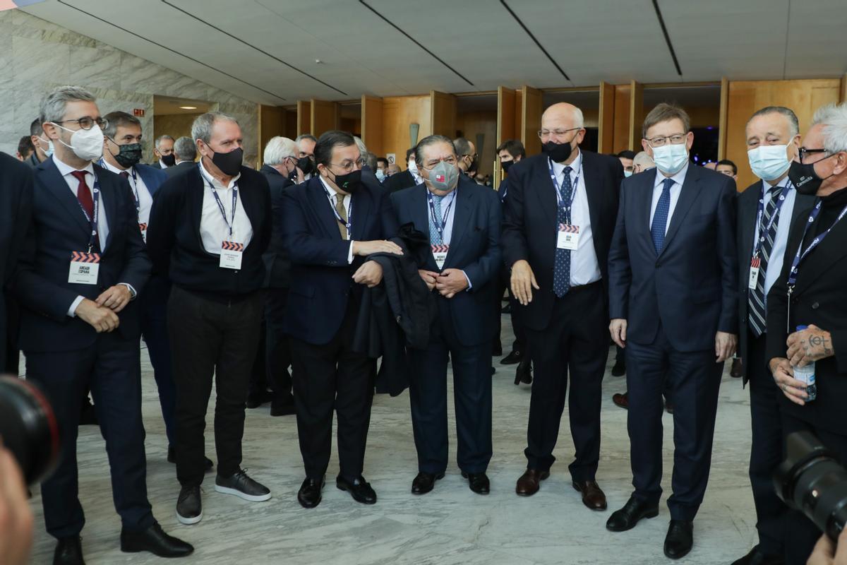 La reivindicación en Madrid del corredor mediterráneo reúne a empresarios y políticos