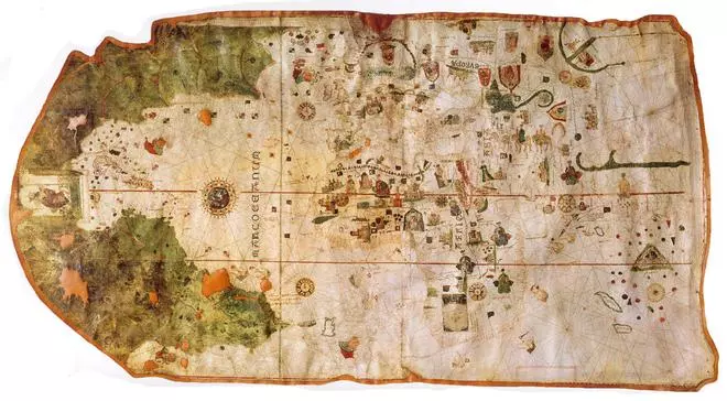 La historia del polémico primer mapa de América: de aparecer por casualidad en una librería de París a Madrid