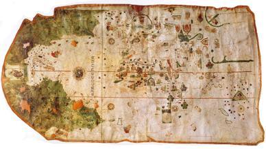 La historia del polémico primer mapa de América: de aparecer por casualidad en una librería de París a Madrid