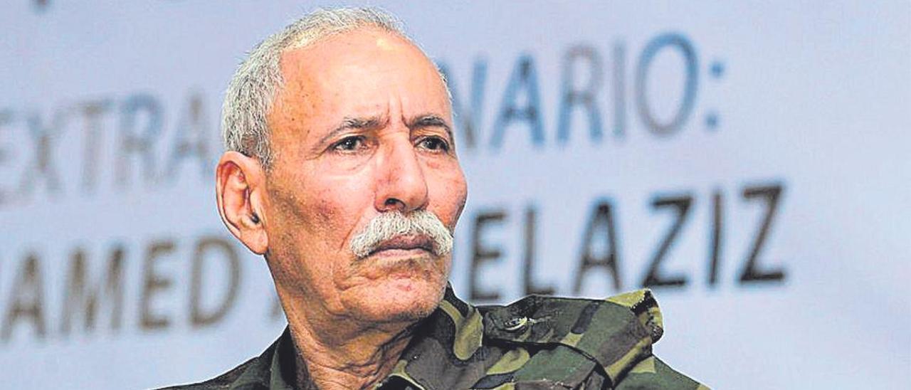 Brahim Gali, líder del Frente Polisario.