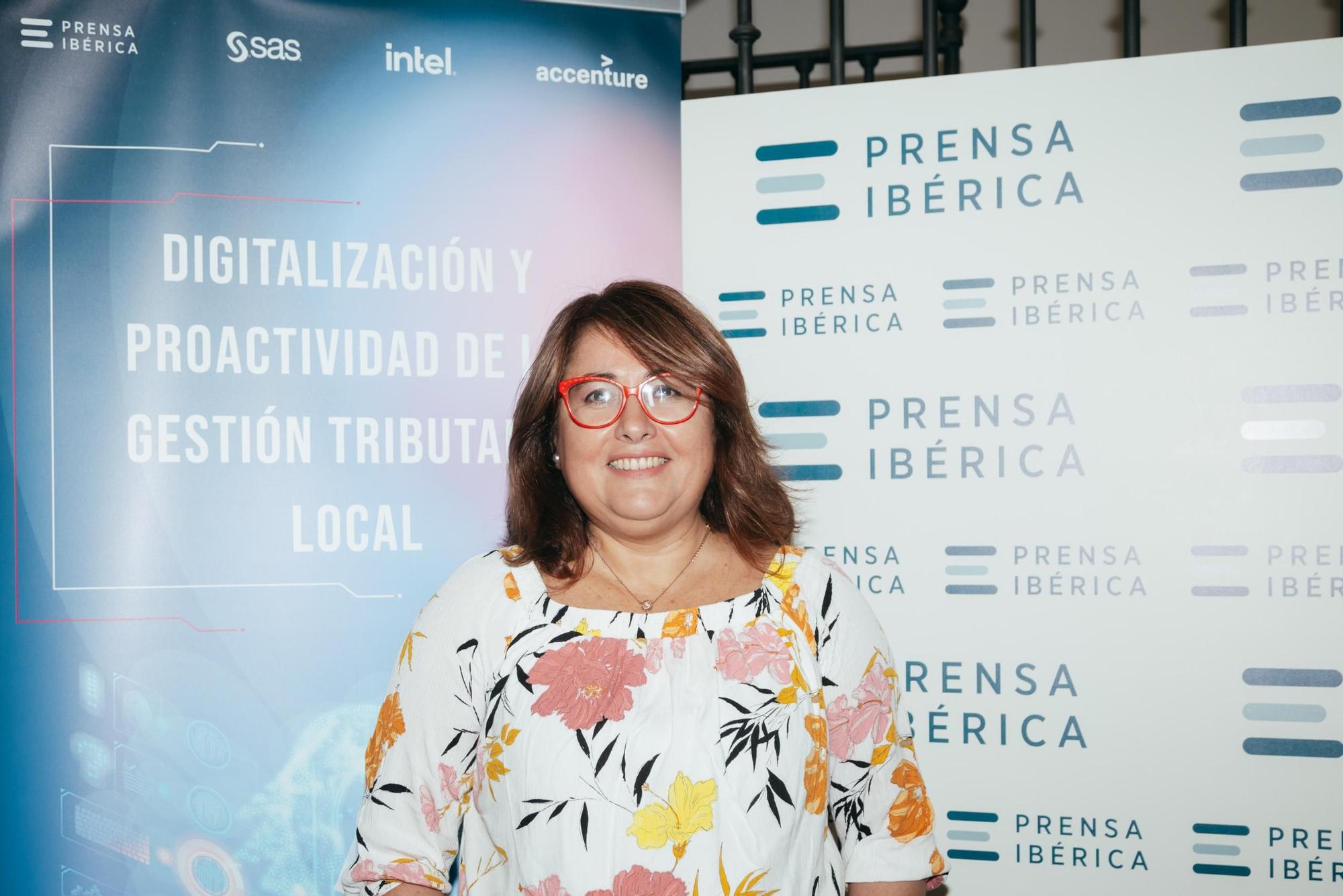 María Isabel López, jefa de la Oficina de Recaudación de la Agencia Municipal Tributaria del Ayuntamiento de Zaragoza