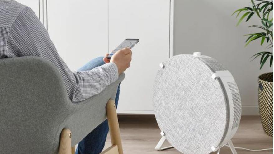 Ikea ha sacado a la venta un nuevo purificador de aire con un diseño elegante y un fácil manejo.