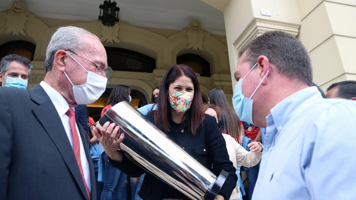 El Rincón Fertilidad de Málaga, recibido en el Ayuntamiento