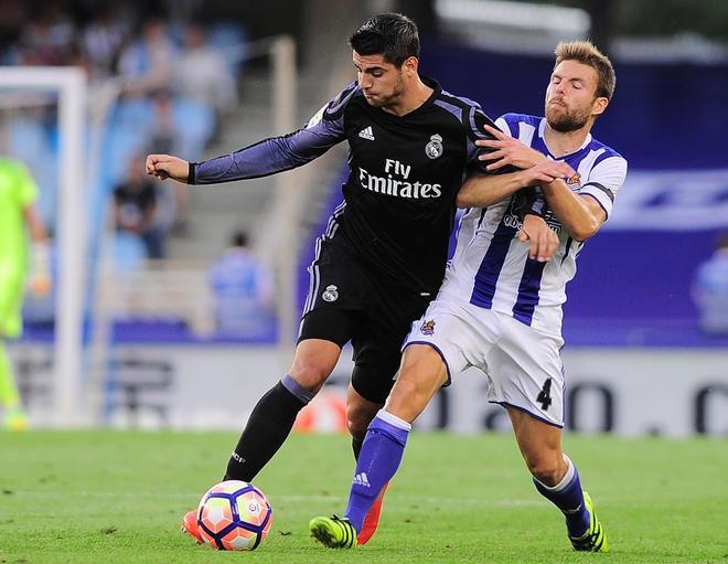 Las imágenes del Real Sociedad, 0 - Real Madrid, 3