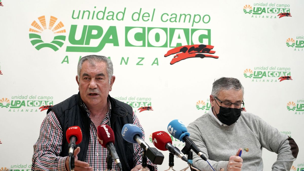 Auelio González y Lorenzo Rivera durante la rueda de prensa en Valladolid