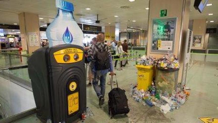 El aeropuerto vivió el mes pasado una huelga de limpieza.