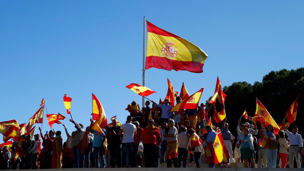 Concentración en Madrid por la unidad de España