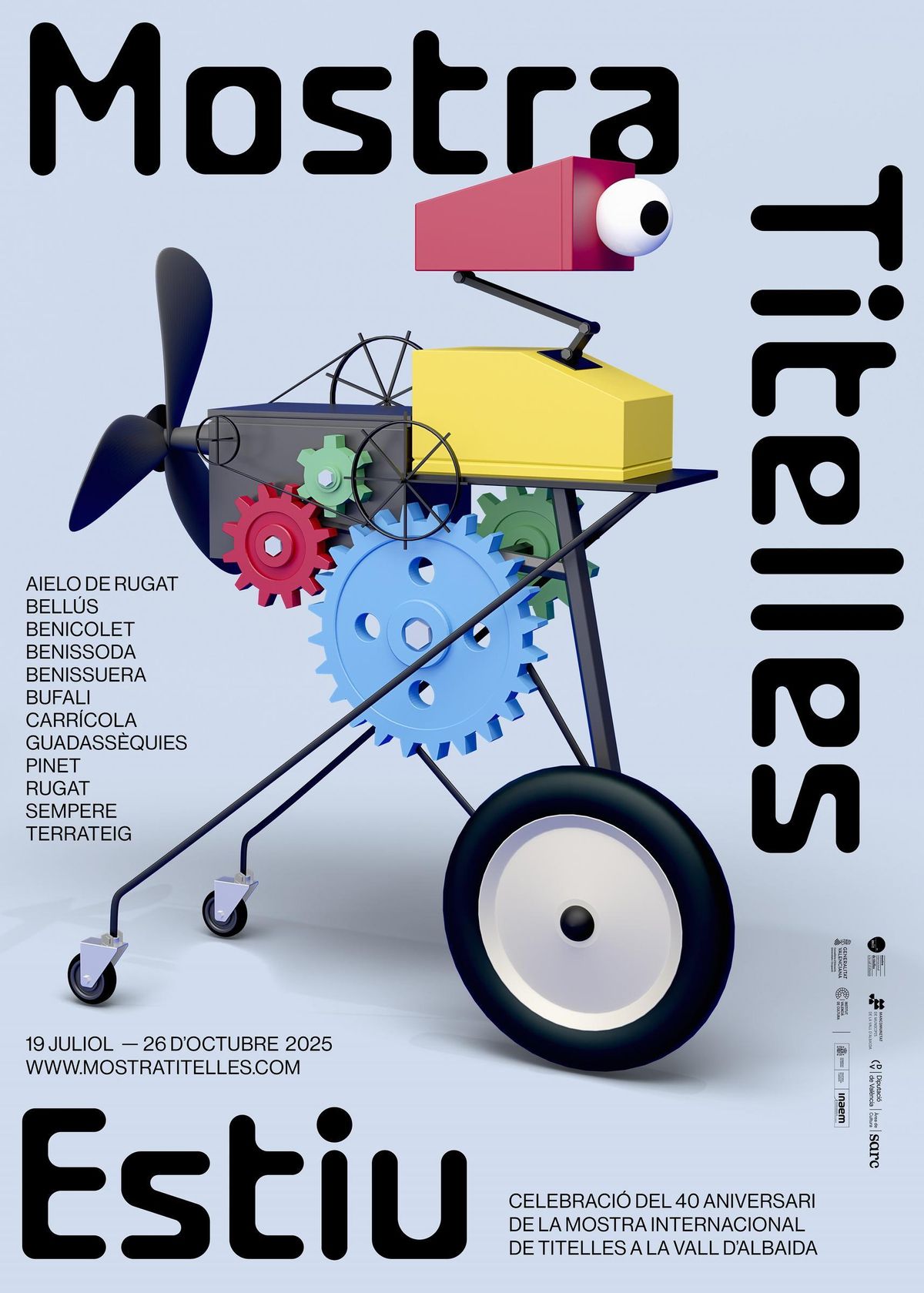 El cartel de la Mostra de Titelles d'Estiu.