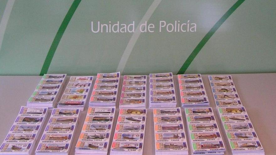 Intervenidos en Córdoba  unos 10.000 boletos de lotería ilegal