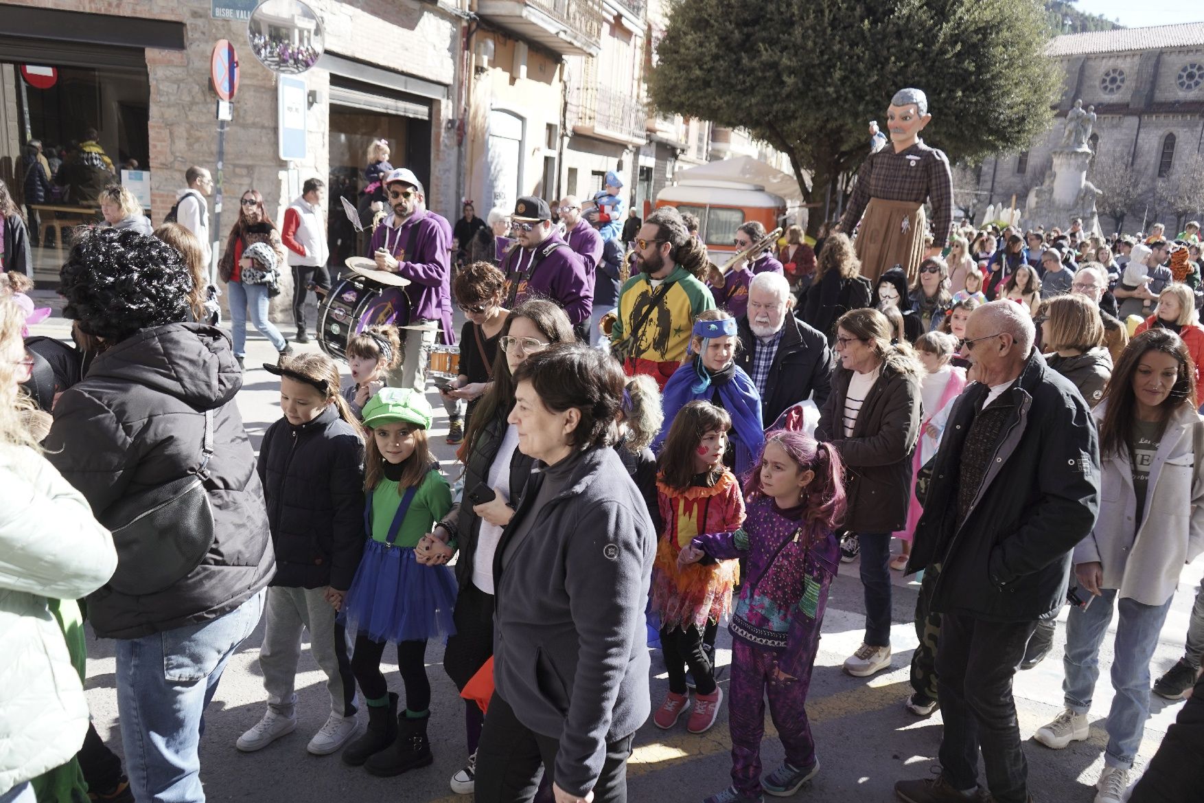 El Carnaval infantil de Sallent, en imatges