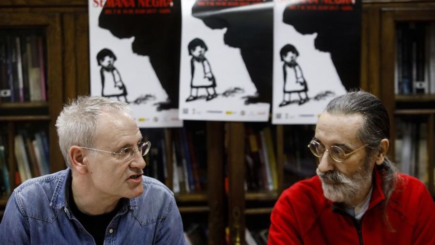 Ángel de la Calle y José Luis Paraja, en la presentación.