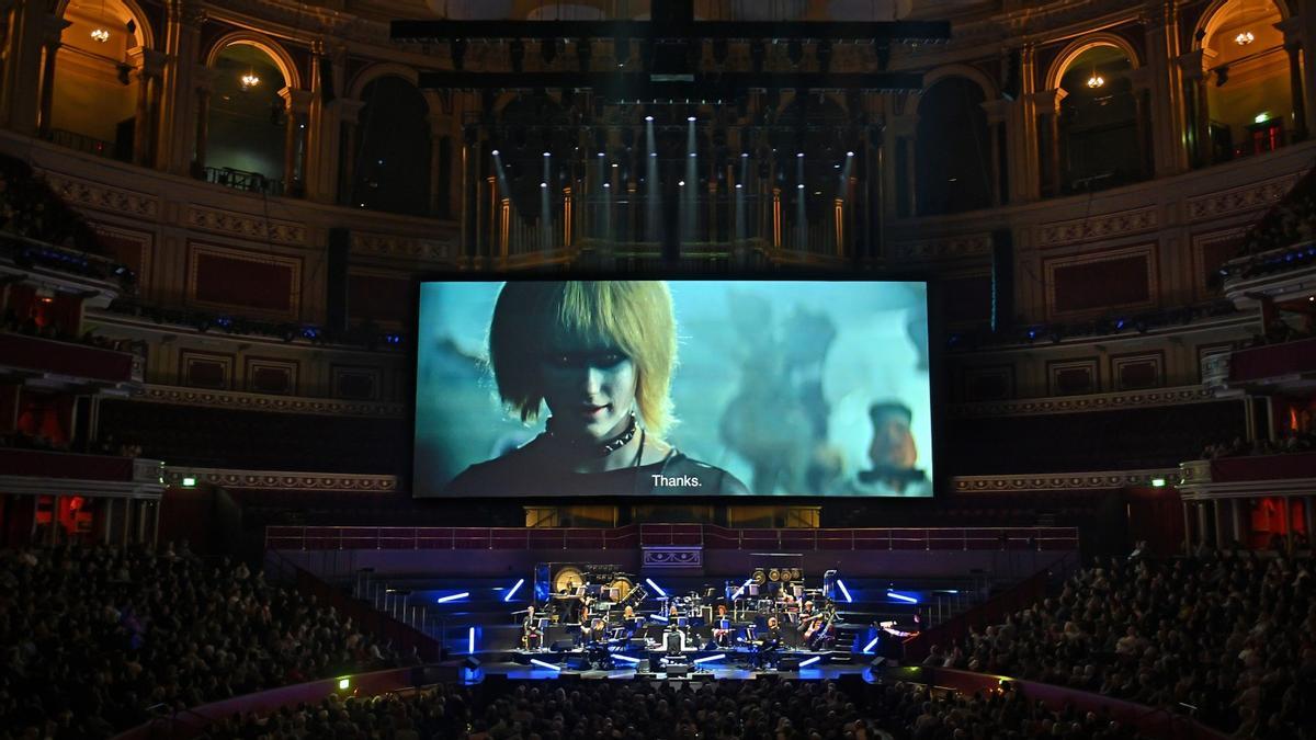 Representación de 'Blade Runner Live' en el Royal Albert Hall de Londres