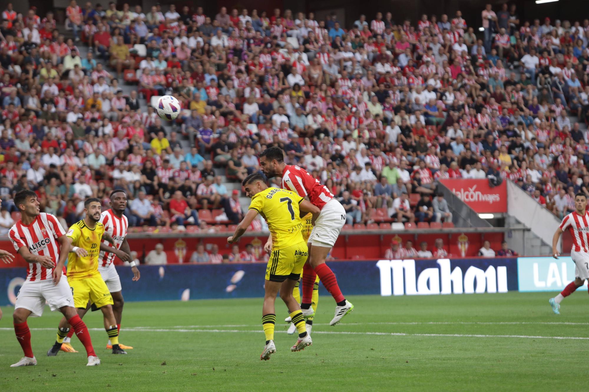 Así fue el partido entre el Sporting y el Mirandés