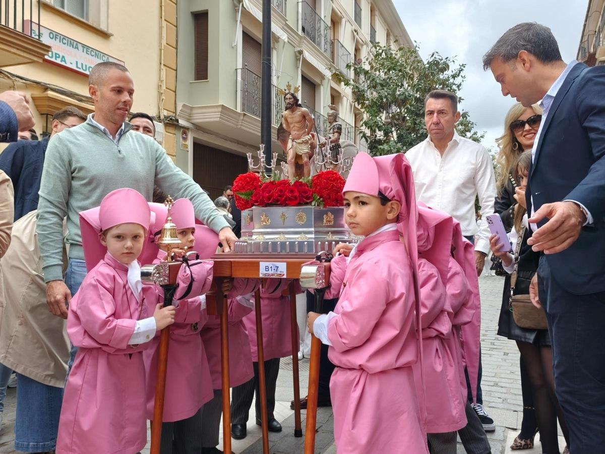 Los pequeños de Lucena y Villanueva de Córdoba disfrutan de la Semana Santa chiquita