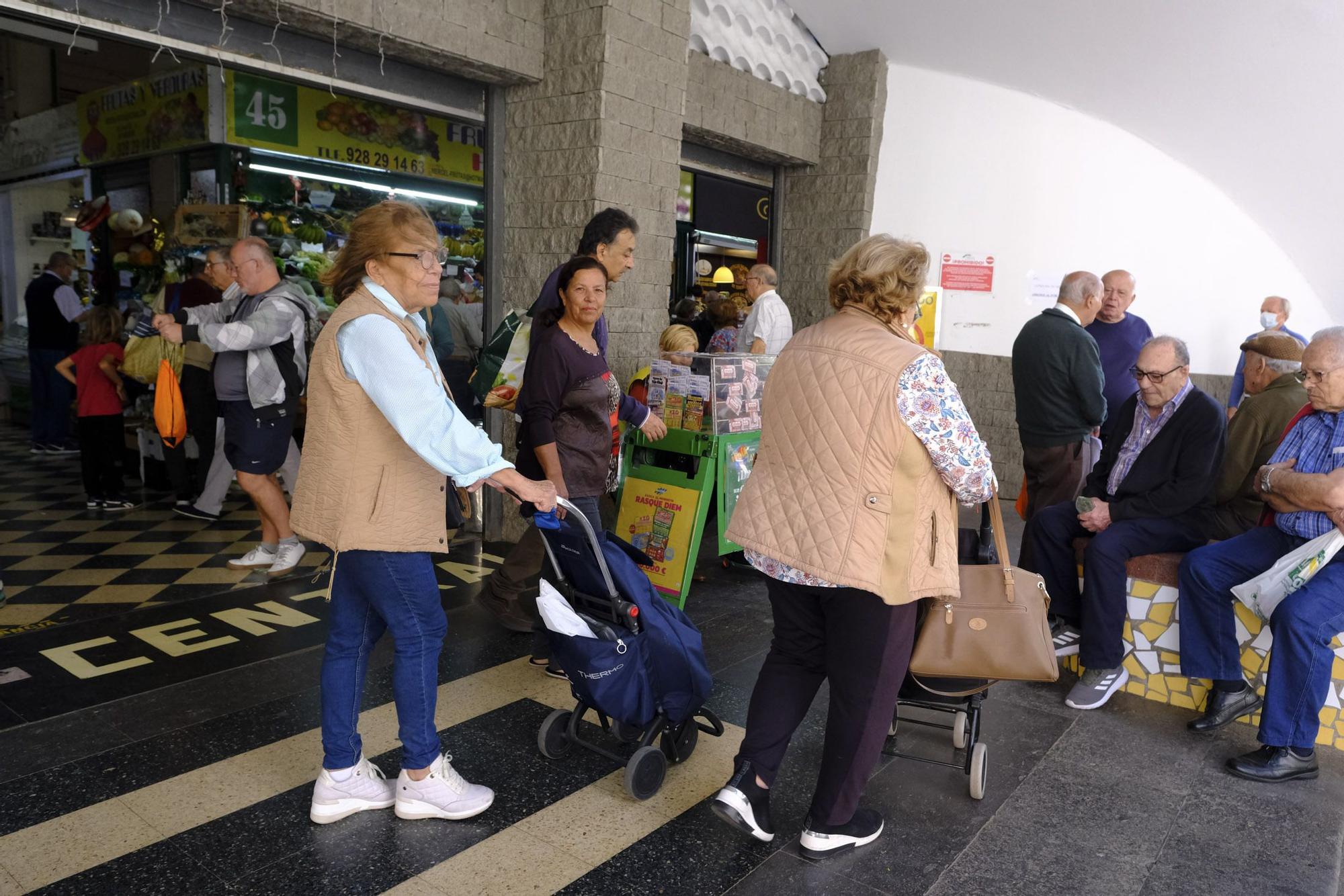 Compras en el Mercado Central para la cena de Nochevieja