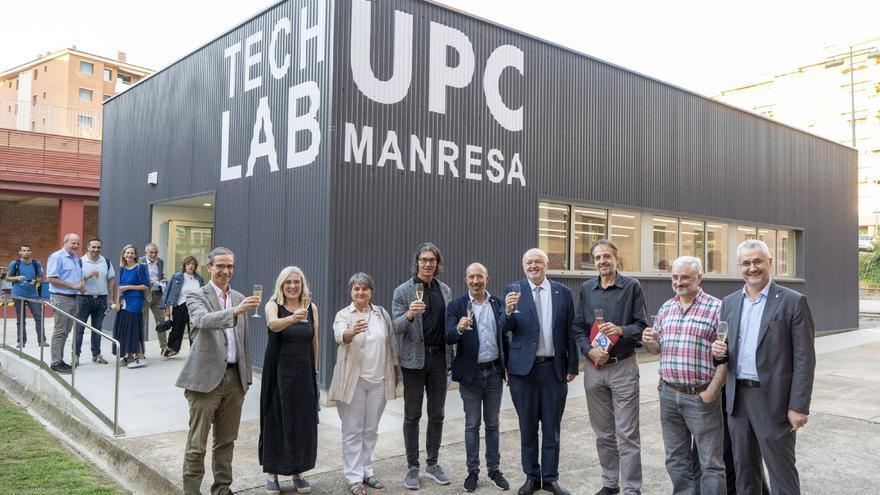 La Politècnica inaugura el TechLab Manresa, la versió a escala petita del futur projecte a la Fàbrica Nova