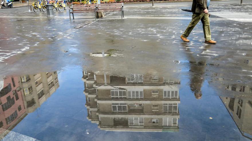 Lluvias débiles y ligero aumento de los termómetros en las Islas