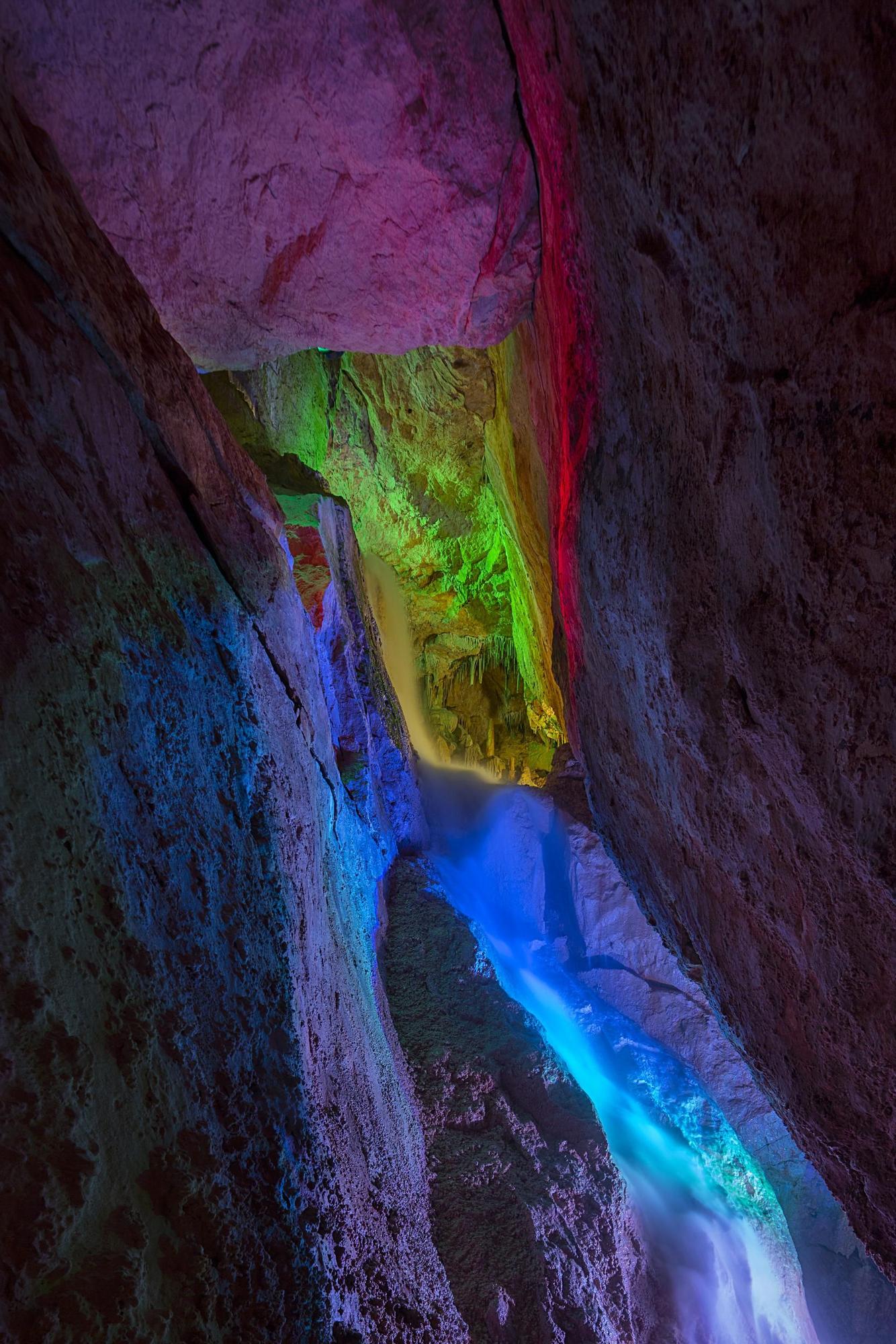 Agua, luz y color.