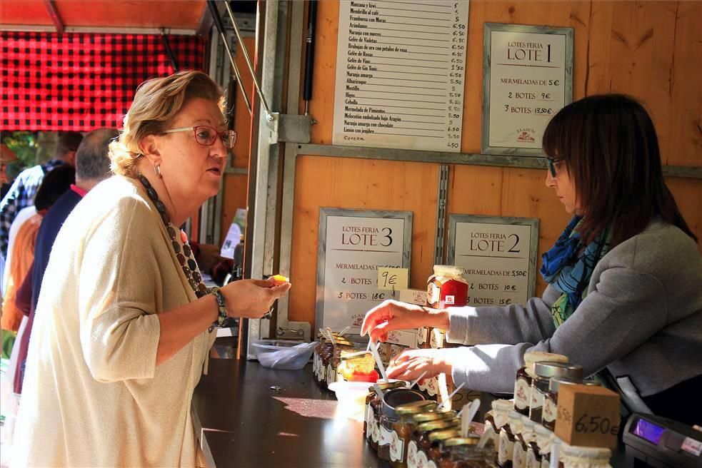 Muestra de artesanía de la Plaza de los Sitios