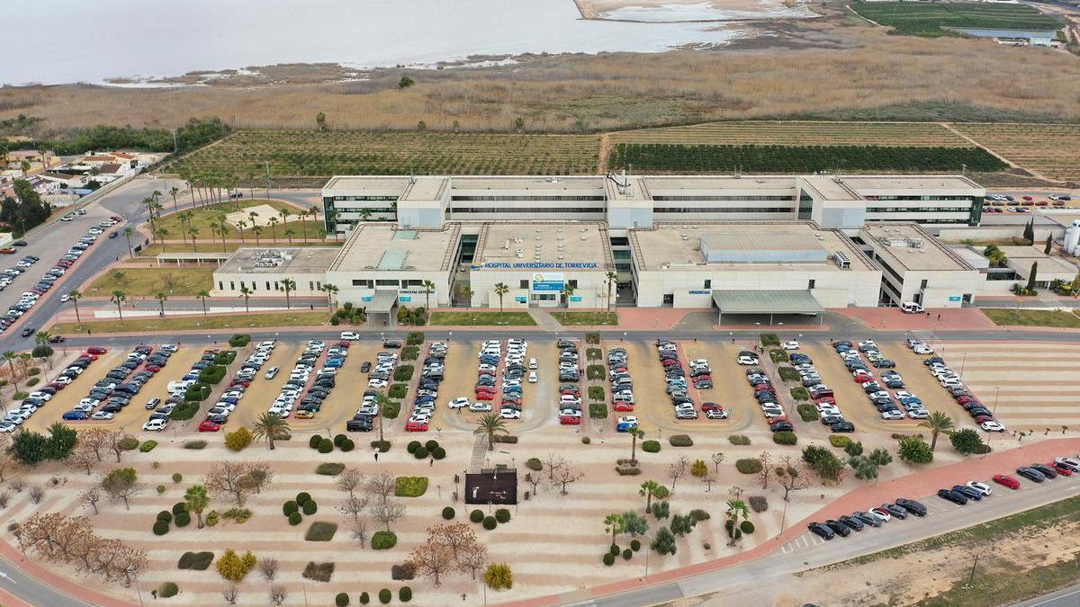 Imagen aérea del Hospital Universitario de Torrevieja