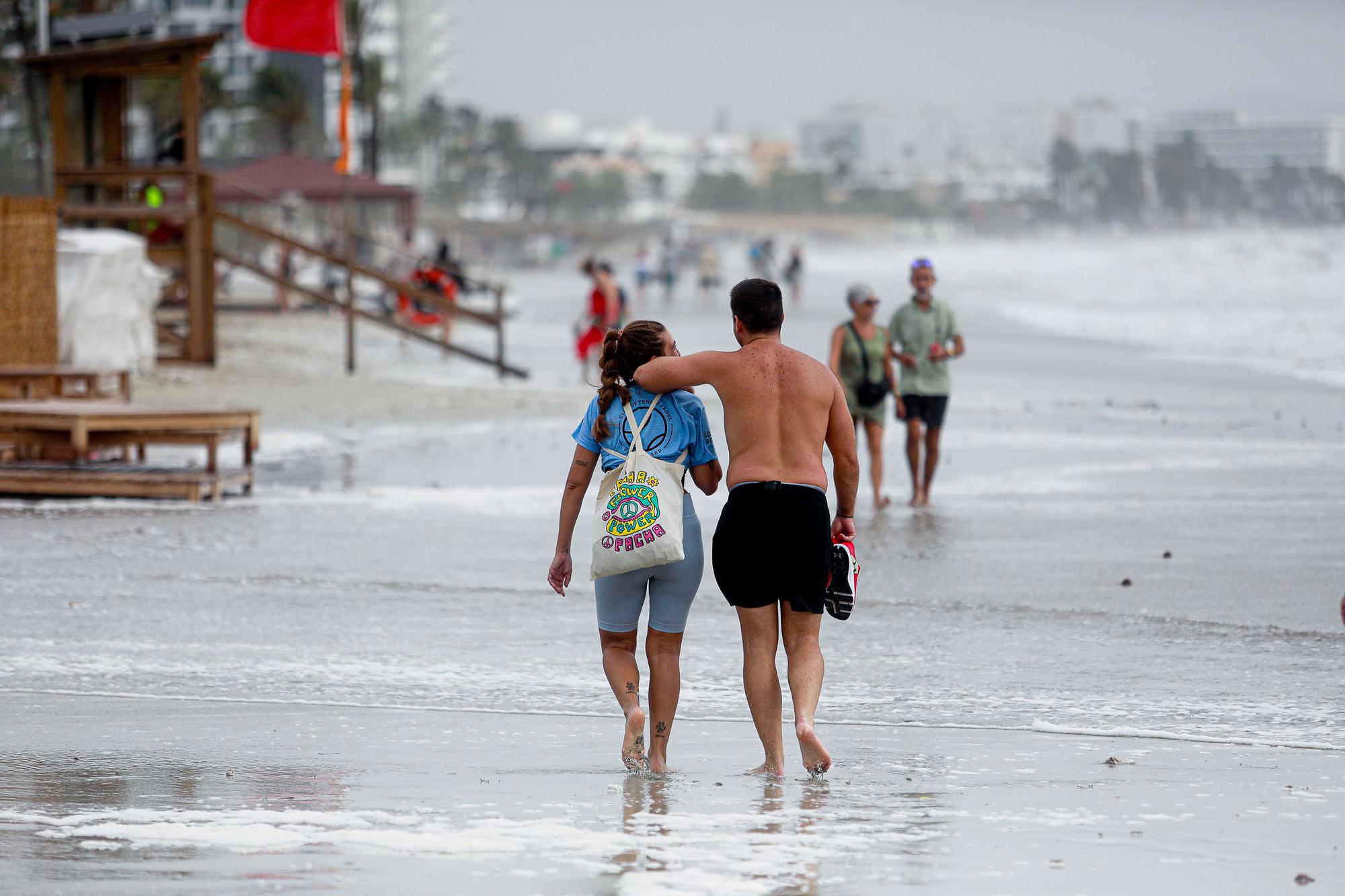 Mira aquí todas las fotos del temporal en Ibiza