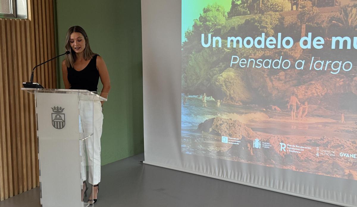 La intervención de la concejala de Turismo