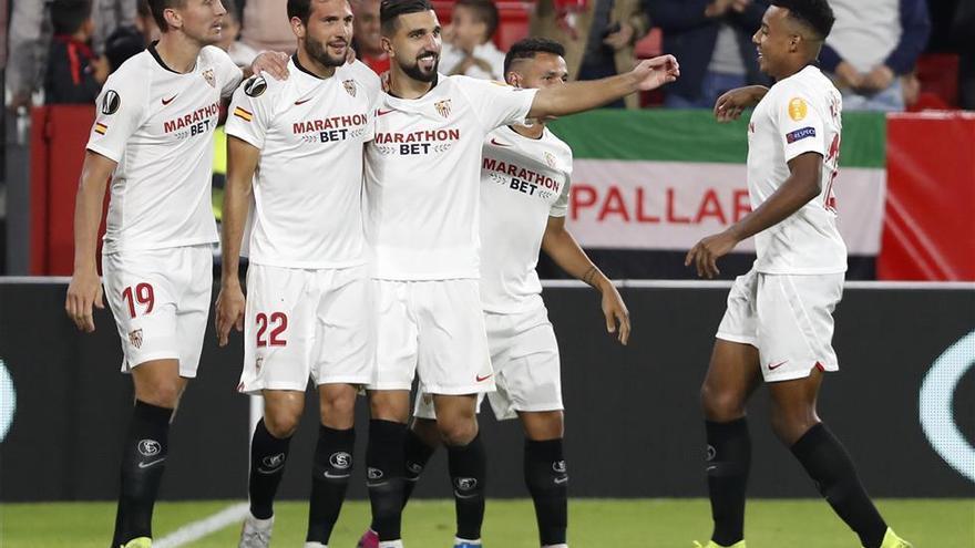 El Sevilla gana al Dudelange en una gran segunda parte