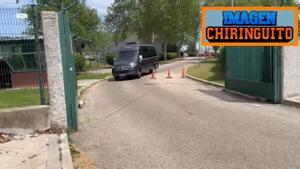 La imagen de Ancelotti aterrizando en Madrid tras su reunin con la CBF en Londres